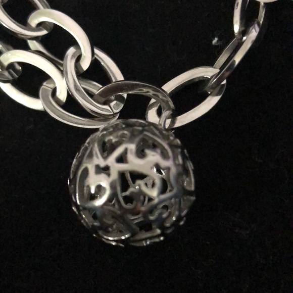 Ball of hearts link bracelet - Picture 2 of 2